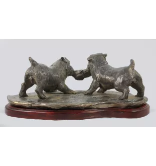 Scène de Norwitch - une statuette exclusive de chien, une décoration intérieure de luxe, une édition limitée de figurines de la marque Art-Dog