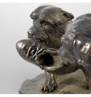 Scène de Norwitch - une statuette exclusive de chien, une décoration intérieure de luxe, une édition limitée de figurines de la marque Art-Dog