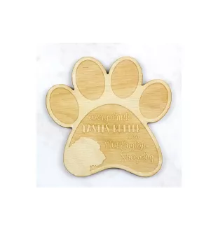 Old English Sheepdog - Tasse Untersetzer, graviert Untersetzer mit Hund, Geschenk für Hundeliebhaber von Art-Dog Marke