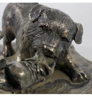 Norwich scene - exclusive dog figurine, luxury interior decoration, limited edition figures from the Art-Dog brand