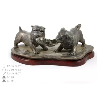 Scène de Norwitch - une statuette exclusive de chien, une décoration intérieure de luxe, une édition limitée de figurines de la marque Art-Dog