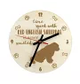 Owczarek staroangielski zegar ze sklejki Art-Dog