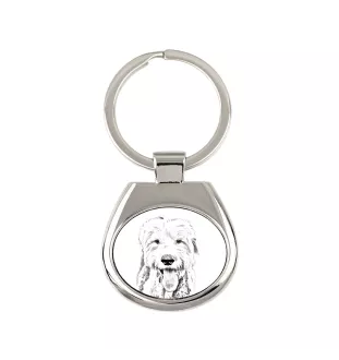 Old English Sheepdog - keychain with a dog, keychain with a print, personalized pendant from the Art-Dog brand