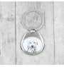 Chien de Berger Anglais - porte-clés avec chien, porte-clés imprimé, breloque personnalisée de la marque Art-Dog