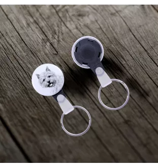 Norwich Terrier - Schlüsselanhänger mit dem Bild eines Hundes, Anhänger mit dem eigenen Grafikdesign der Marke Art-Dog