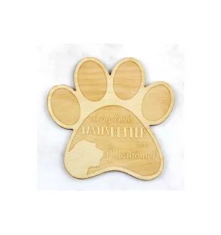 Otterhound podkładka pod kubek ze sklejki Art-Dog