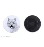 Norwich Terrier, Terrier de Norwich - aimant avec un œil de chien, exceptionnellement léger, aimant puissant, produit fabriqué à la main par la marque Art-Dog
