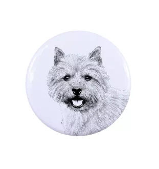 Norwich Terrier, Terrier de Norwich - bijoux pour femmes avec l'image d'un chien, produit fait à la main, possibilité d'ajouter sa propre photo, marque Art-Dog