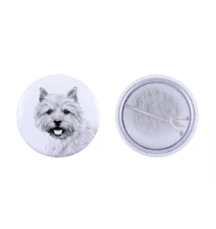 Norwich Terrier, Terrier de Norwich - badge avec votre chien, ajoutez votre propre photo, marque Art-Dog
