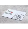 Old English Sheepdog - Mauspad mit Druck, personalisiertes Mauspad mit Hund, einzigartiges Gadget für Büroangestellte von Art-Dog.