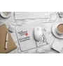 Old English Sheepdog - Mauspad mit Druck, personalisiertes Mauspad mit Hund, einzigartiges Gadget für Büroangestellte von Art-Dog.