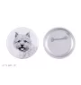 Norwich Terrier - pin with your dog, add your own photo, Art-Dog brand