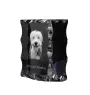 Old English Sheepdog - crystal with a picture of a dog, glass statuette with a picture, unique frame with a picture from Art-Dog brand