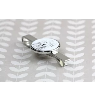 Old English Sheepdog - Krawattenklammer mit Hund, personalisierter Krawattenclip, einzigartiges Geschenk für Männer von der Marke Art-Dog