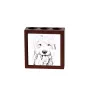 Old English Sheepdog - Stifthalter mit Hund, Schreibtischorganizer mit Aufdruck, personalisierte Schreibtischdekoration der Marke Art-Dog