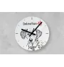 Old English Sheepdog - Wanduhr mit Hund, Regal Uhr mit Druck, personalisierte Hausdekoration von Art-Dog.