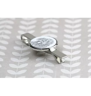 Otterhound - tie clip with a dog, personalized tie clip, a unique gift for a man from the Art-Dog brand