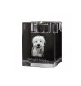 Old English Sheepdog - Candle holder with dog photo, crystal tealight holder, personalised gift by Art-Dog brand