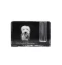 Old English Sheepdog - Stifthalter, Kristallorganizer mit Hundefoto, einzigartige Schreibtischdekoration der Marke Art-Dog