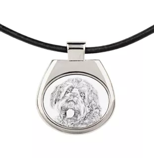 Otterhund, Otterhound - Halskette mit Hund, personalisierter Anhänger mit Foto, einzigartige Halskette für Frauen und Männer von der Marke Art-Dog