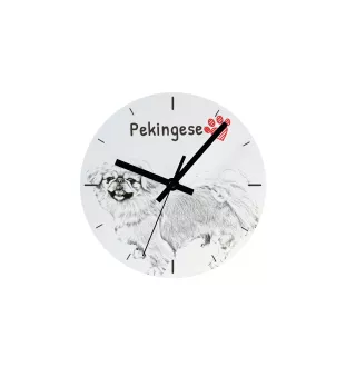 Chien à loutre, Otterhound - horloge murale avec chien, horloge de table avec impression, décoration personnalisée de la maison de la marque Art-Dog