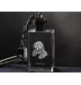 Chien à loutre, Otterhound - Porte-clés en cristal avec photo de chien, porte-clés lumineux, cadeau unique de la marque Art-Dog