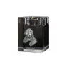 Otterhund, Otterhound - Kerzenhalter mit Hundefoto, Teelichthalter aus Kristall, personalisiertes Geschenk der Marke Art-Dog