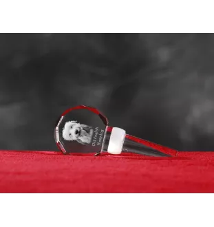 Old English Sheepdog - Kristallflaschenverschluss, einzigartiger Weinverschluss mit Foto, personalisiertes Geschenk für Sommelier der Marke Art-Dog