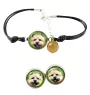 Norwich Terrier, Terrier de Norwich - ensemble de bijoux avec votre photo, accessoire féminin, article fait main, produit fabriqué à la main avec passion pour la création de la marque Art-Dog