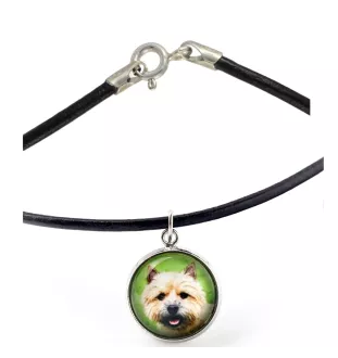 Norwich Terrier - necklace in a box, elegant decoration, pendant from the Art-Dog brand