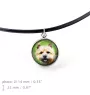 Norwich Terrier - Halskette in einer Schachtel, elegante Verzierung, Anhänger der Marke Art-Dog