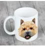 Norwich Terrier, Terrier de Norwich - tasse avec une photo et un motif de chien géométrique Art-Dog