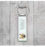 Norwich Terrier - bottle opener with a picture and inscription for beer by Art-Dog