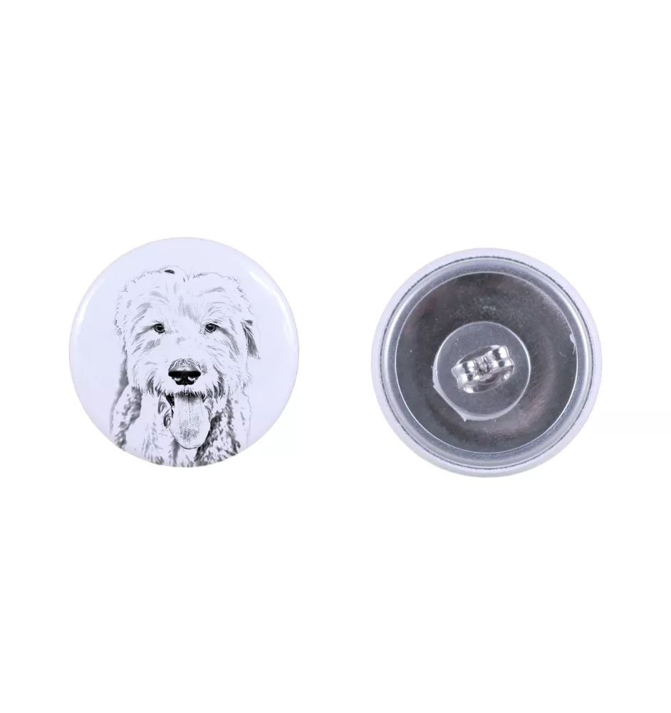 Old English Sheepdog - unique dog earrings, your pet on a keychain, Art-Dog's own brand