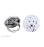 Chien de Berger Anglais - bijoux pour femmes avec l'image d'un chien, produit fait à la main, possibilité d'ajouter sa propre photo, marque Art-Dog