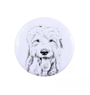 Old English Sheepdog - women's jewelry with a dog portrait, handmade product, possibility to add your own photo, Art-Dog brand