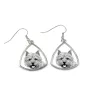 Norwich Terrier - dog earrings, hanging earrings with a picture, personalized jewelry with Art-Dog brand print