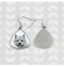 Norwich Terrier - dog earrings, hanging earrings with a picture, personalized jewelry with Art-Dog brand print