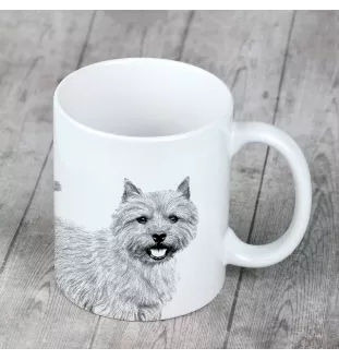 Norwich Terrier - Tasse mit Hund, Tasse mit Bild, personalisiertes Geschenk der Marke Art-Dog