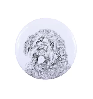 Otterhund, Otterhound - Damen Schmuck mit dem Bild eines Hundes, handgefertigtes Produkt, Möglichkeit, Ihr eigenes Foto hinzuzufügen, Marke Art-Dog