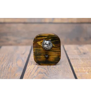 Norwich Terrier, Terrier de Norwich - porte-clés, porte-clés avec chien pour les médailles, crochet pour les clés de la marque Art-Dog