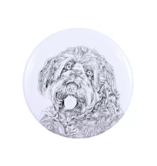 Otterhund, Otterhound - Anstecknadel mit Ihrem Hund, fügen Sie Ihr eigenes Foto hinzu, Marke Art-Dog