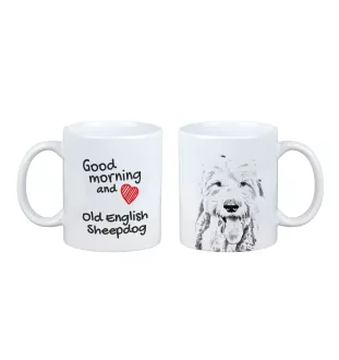 Chien de Berger Anglais - tasse avec chien, tasse avec photo, cadeau personnalisé de la marque Art-Dog
