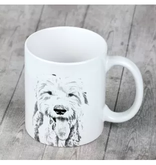 Old English Sheepdog - cup with a dog, cup with a photo, personalized gift from the Art-Dog brand