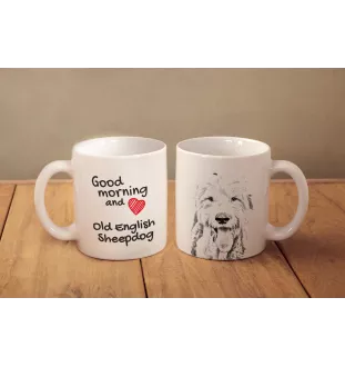 Chien de Berger Anglais - tasse avec chien, tasse avec photo, cadeau personnalisé de la marque Art-Dog