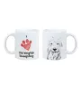 Chien de Berger Anglais - tasse avec chien, une tasse adorable avec une illustration, un cadeau avec votre photo de la marque Art-Dog