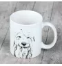 Chien de Berger Anglais - tasse avec chien, une tasse adorable avec une illustration, un cadeau avec votre photo de la marque Art-Dog