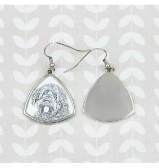 Otterhound kolczyki ze zdjęciem psa Art-Dog