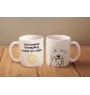 Old English Sheepdog - Tasse mit Hund, fröhliche Tasse für Hundeliebhaber, personalisiertes Geschenk der Marke Art-Dog