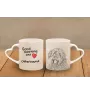 Otterhund, Otterhound - Tasse mit Hund, entzückende Tasse mit herzförmigem Henkel, universelles Geschenk der Marke Art-Dog